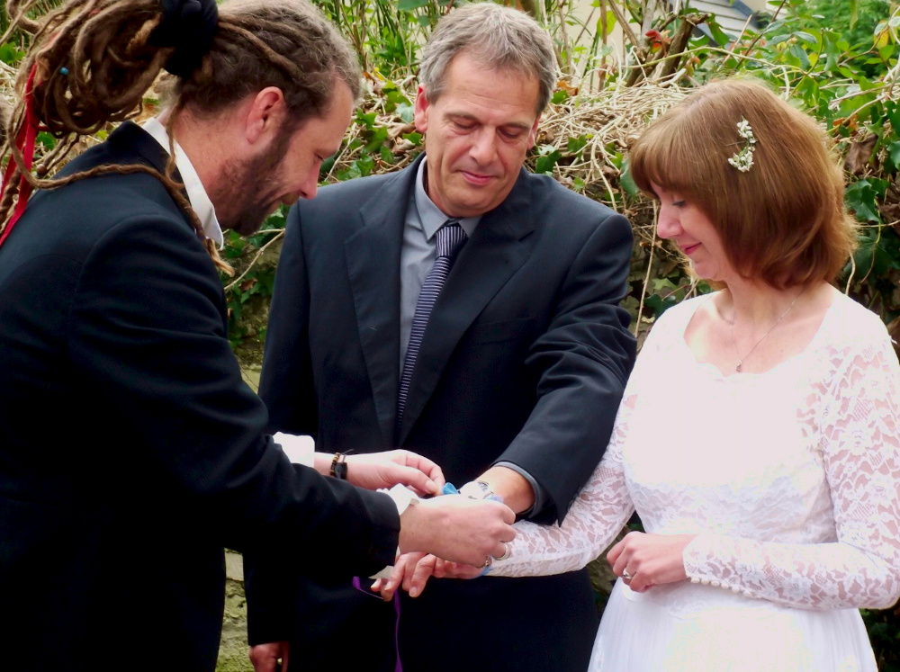 Kate's Handfasting ceremony